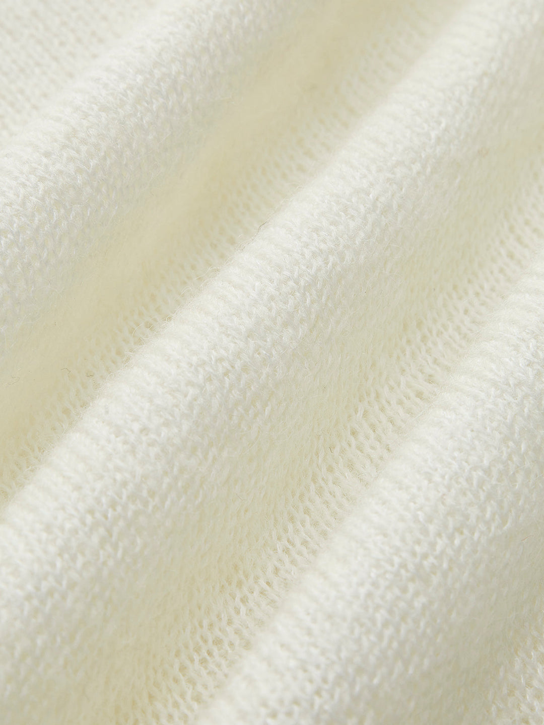 Durchsichtiger Damen-Strickpullover
