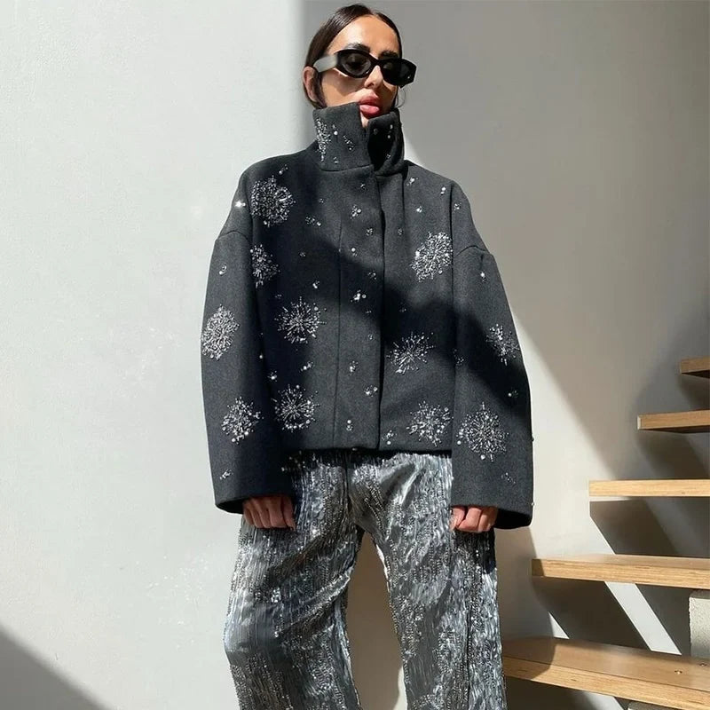 Perlenjacke Flockentanz