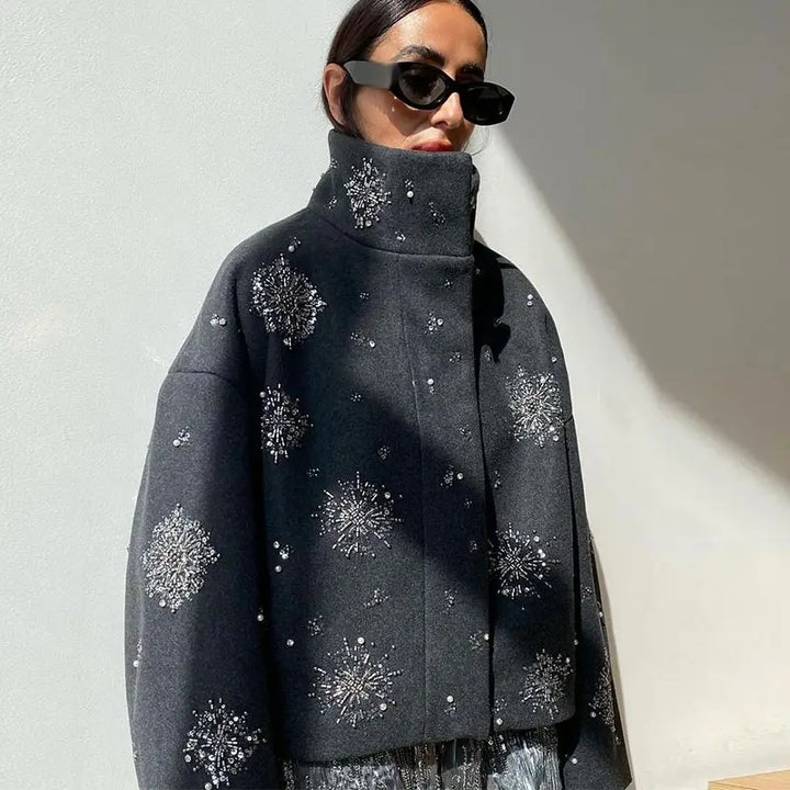 Perlenjacke Flockentanz