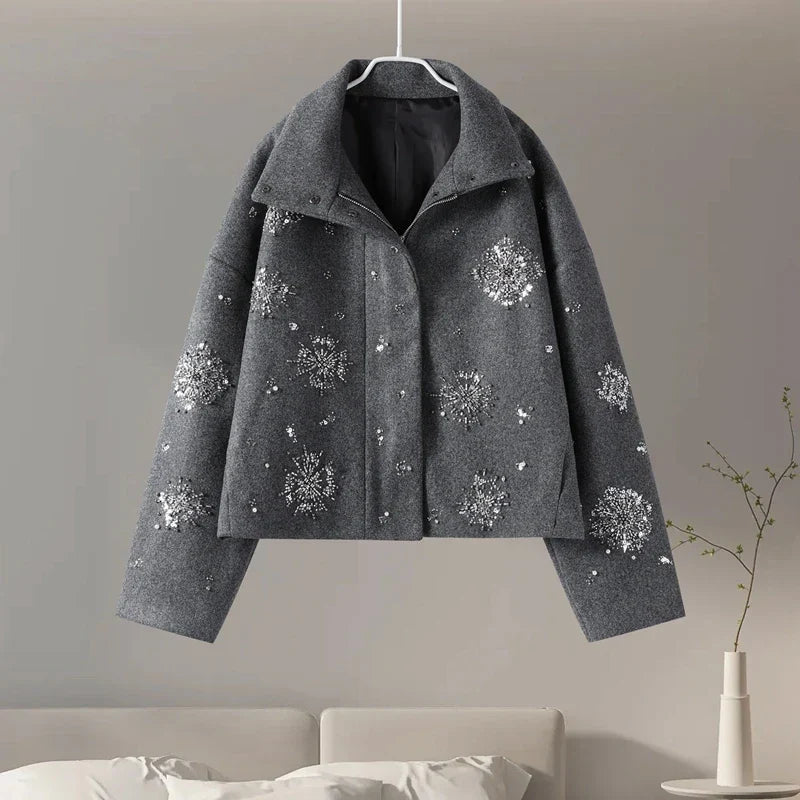 Perlenjacke Flockentanz