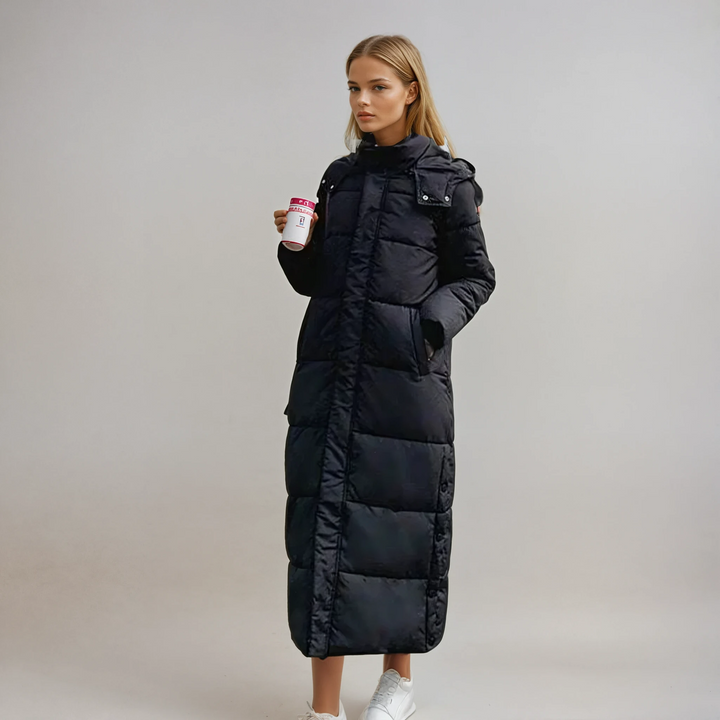 Damen-Steppmantel Winterglanz