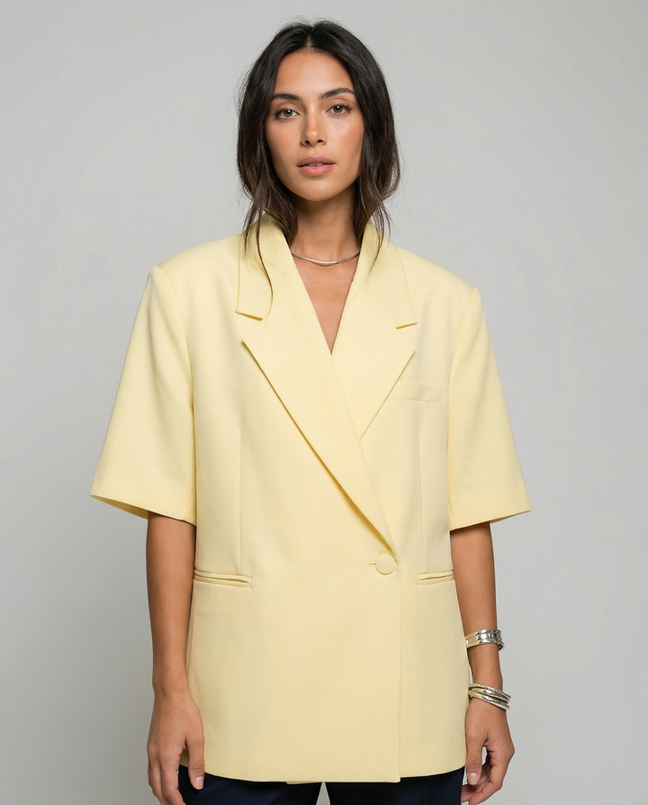 Eleganter weit geschnittener Sommerblazer