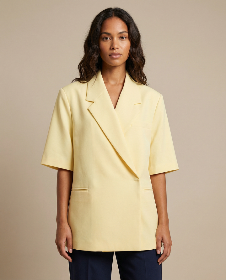 Eleganter weit geschnittener Sommerblazer