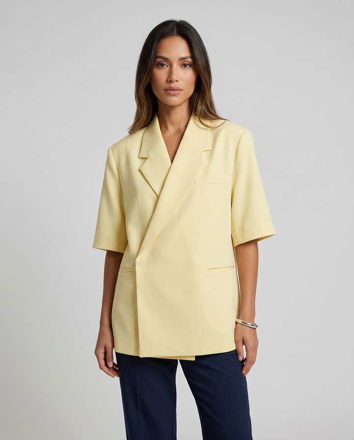 Eleganter weit geschnittener Sommerblazer