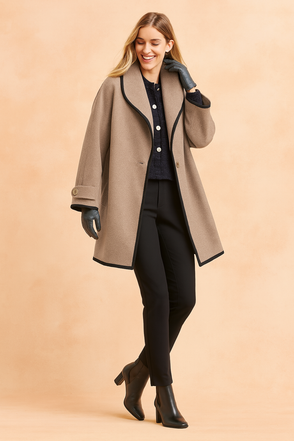 Damensteppjacke Winterbogen