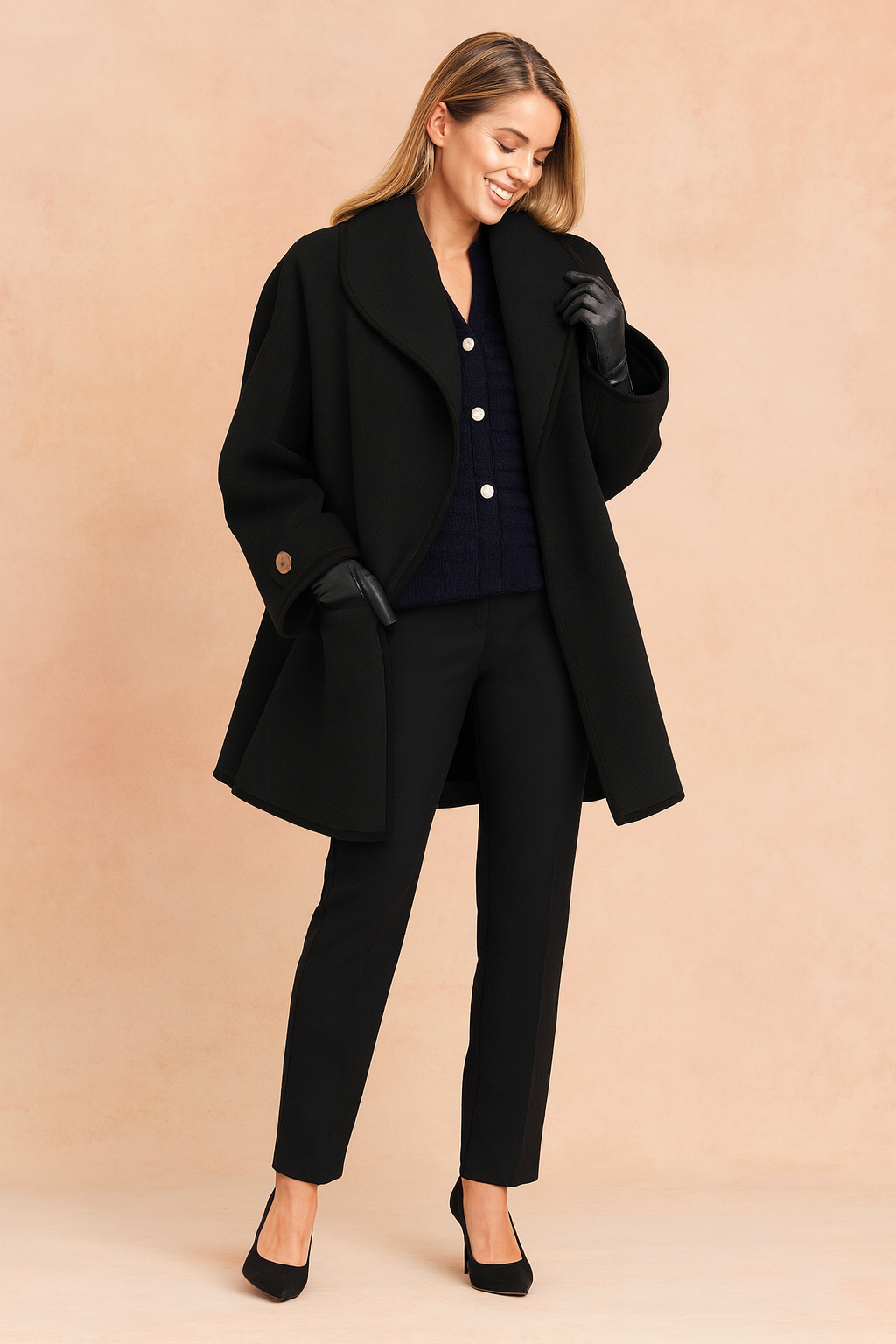 Damensteppjacke Winterbogen