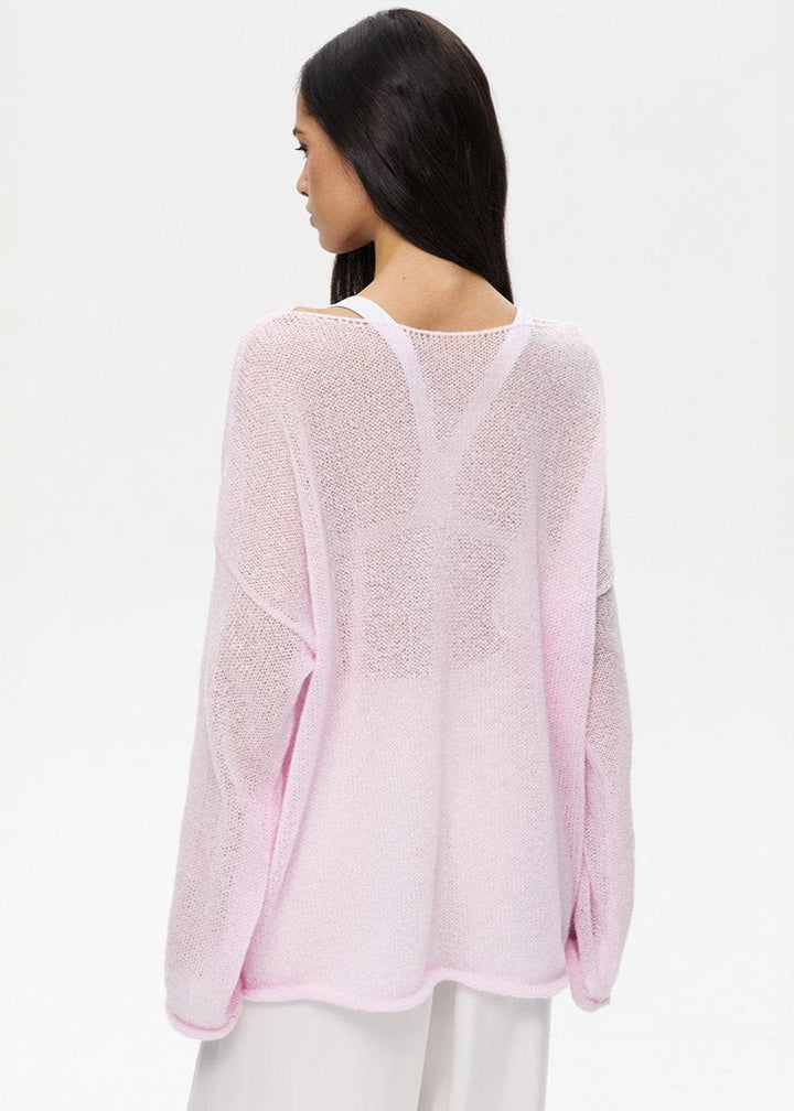 Damen-Strickpullover in Pastelltönen