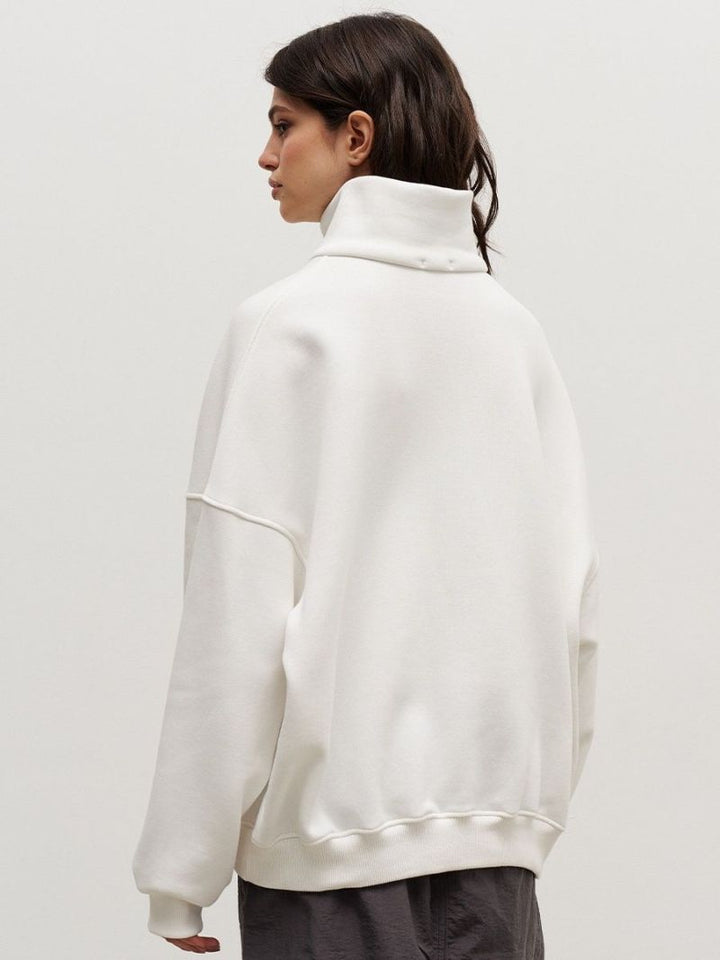 Damenpullover mit Ringreißverschluss